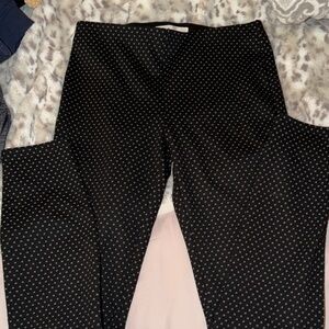 Philosophy Black and White Patterned Straight Leg Pants